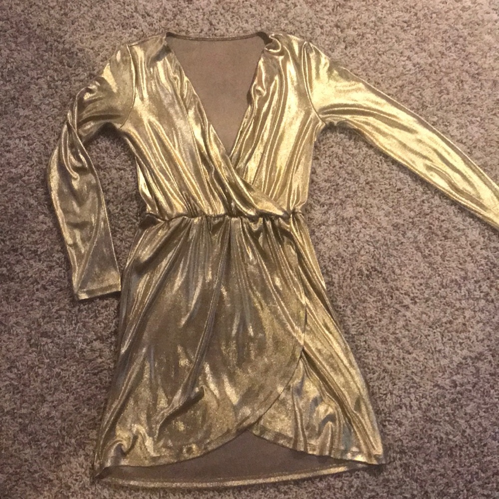 Fun Gold party dress